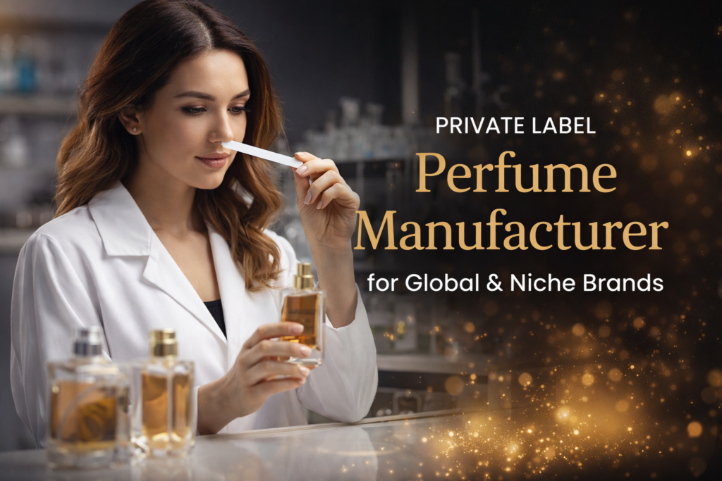 Private label perfume manufacturer. Private label perfume manufacturing.